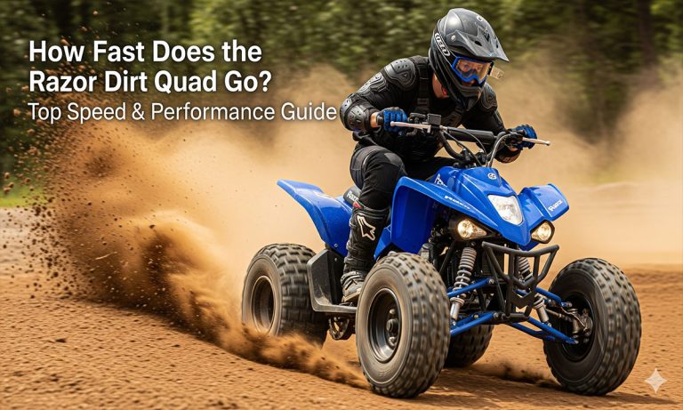 How Fast Does the Razor Dirt Quad Go
