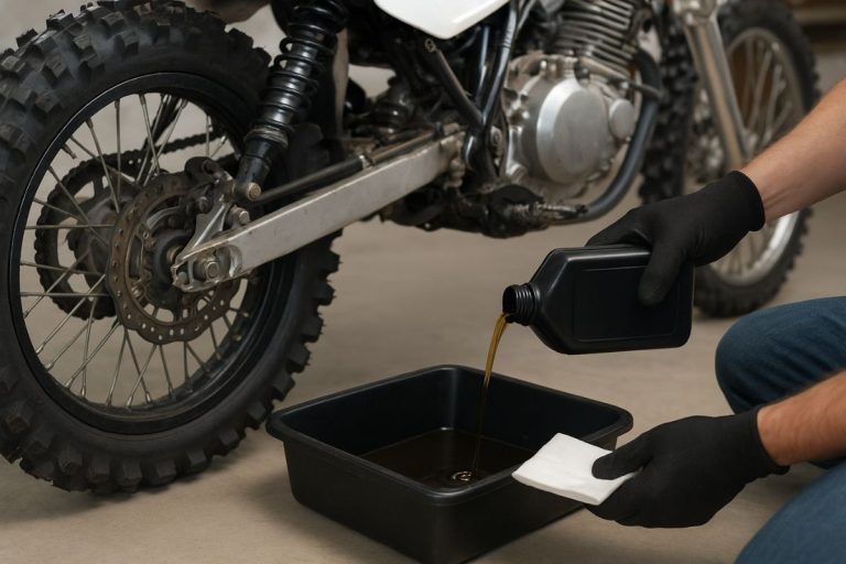How To Change Dirt Bike Oil