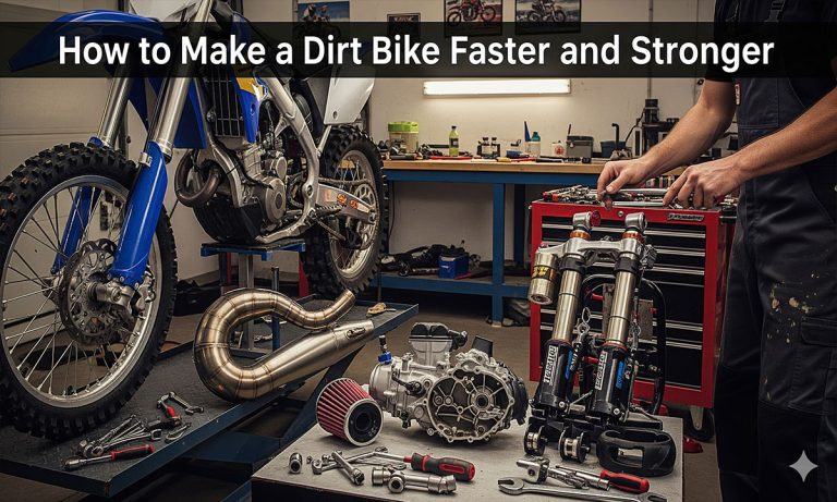 How to Make a Dirt Bike Faster and Stronger