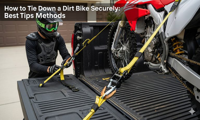 How to Tie Down a Dirt Bike Securely