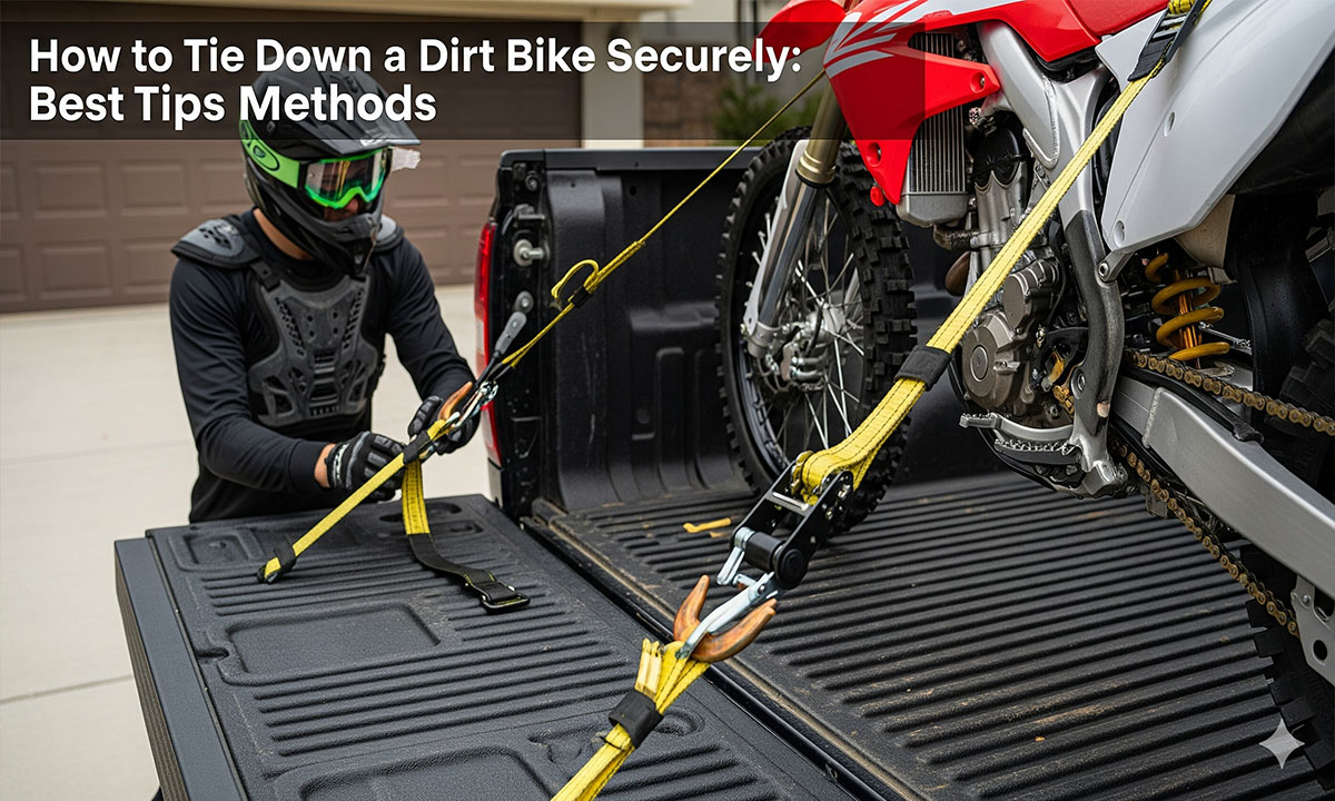 How to Tie Down a Dirt Bike Securely